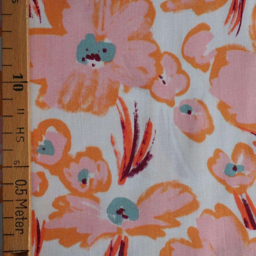 Viskose Druck Paint Flowers - TENCEL™